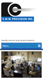 Mobile Screenshot of emmprecision.com